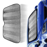 careflection aluminium silver foldable car sunshade 30 x 8 x 35 cm product images orvmis5lwvz p60340