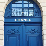 Blue Chanel Door