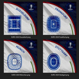 EURO 2024 Cornerflags