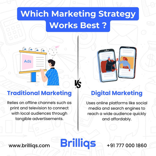 Digital Marketing vs Traditional Marketing: Which Strategy Works Best? | Brilliqs.jpg
