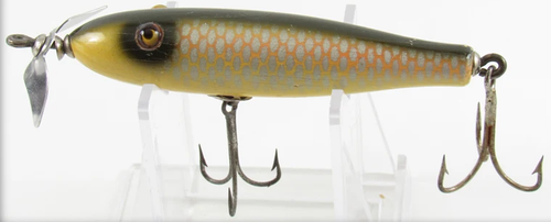 #6 (1933 'No. E 6 Brown Back, Scale Finish.') OLD Shiner Scale (GE with 2T and 1S) & INTRO box (stam.png