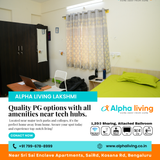 Looking for a comfortable men's PG in Bangalore?