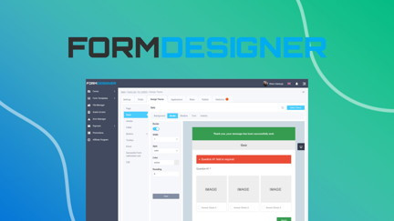 We help you create web forms of any complexity, without a designer or programmer