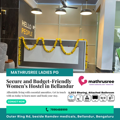 Need the best women PG near Bellandur?