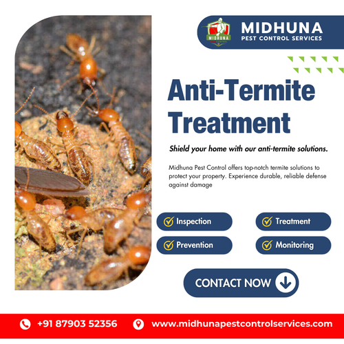 Protect your home from termites with Midhuna Pest Control Services in Hyderabad.