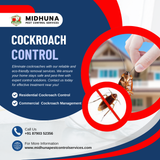Got cockroaches? Midhuna Pest Control offers expert removal services near you.