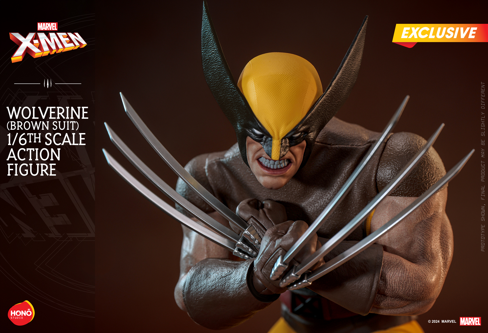 X-Men – Wolverine (Brown Suit) by Hot Toys