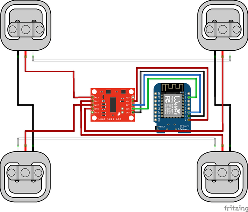 load cell wiring