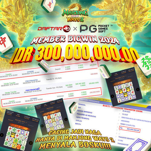 DAFTAR4D SITUS SLOT ONLINE MAHJONG WAYS 2 GAMPANG MENANG 2024.jpg