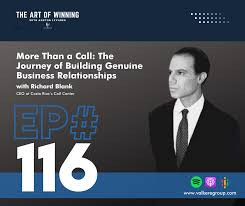 The art of winning podcast guest Richard Blank call centre sales trainer.jpg