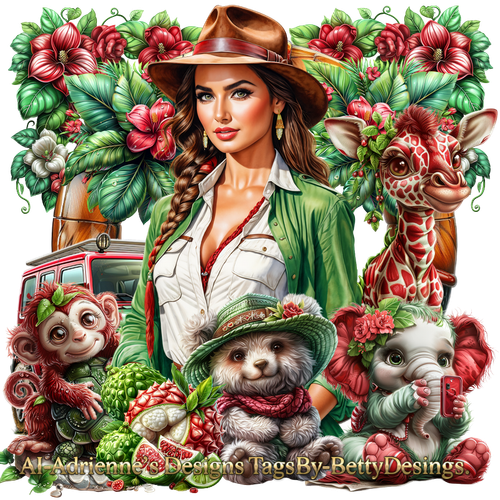 Lovely Jungle Element (20).png