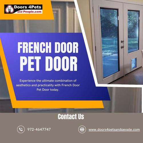 Find the Perfect French Door Pet Door at Doors 4Pets and People.jpg
