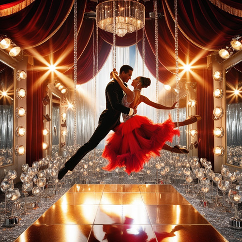 Default A vibrant glamorous portrait of a famous dancer and th 0.jpg
