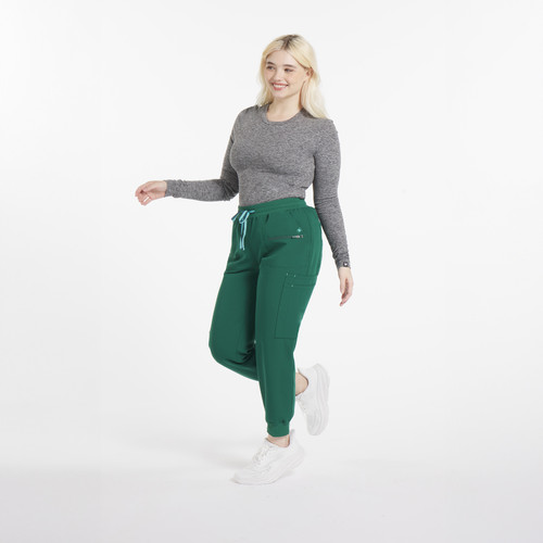 Curve Hope Jogger Hunter Green Full Body Motion DOLAN 2500x2500.jpg