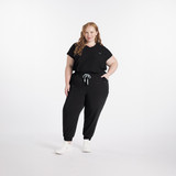 Curve Hope Jogger Black Full body Plus Size DOLAN 2500x2500