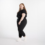 Curve Hope Jogger Black Full body Plus Size 2 DOLAN 2500x2500