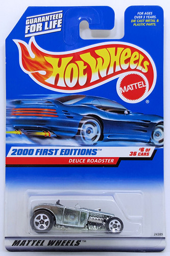 Машинка Hot Wheels Deuce Roadster (1932 Ford) 2000 First Editions (#066) ZAMAC 24389.jpg