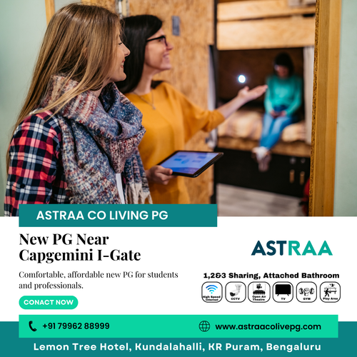 New PG Near Capgemini I Gate ASTRAA co living pg