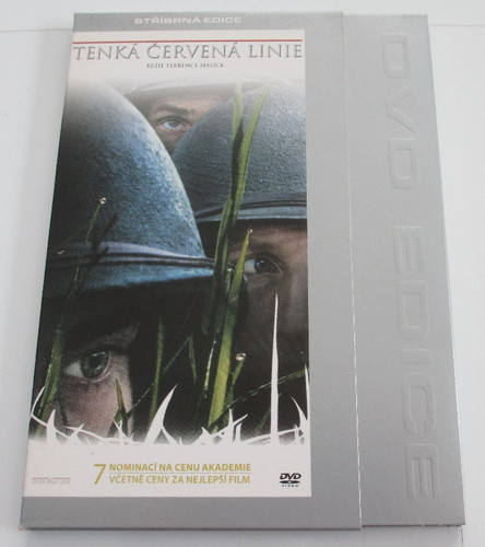 DVD (Stříbrná edice) Tenká červená linie LÍC.jpg