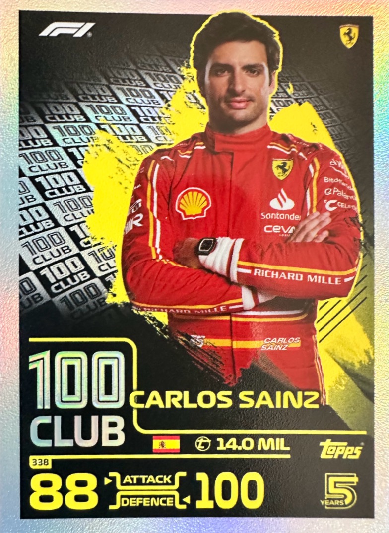 Turbo Attax 2024 Formula 1 Topps Scegli Gladiator Legend 100 Club - Picture 27 of 33