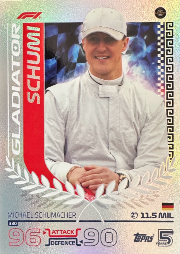 Turbo Attax 2024 Formula 1 Topps Scegli Gladiator Legend 100 Club - Picture 19 of 33