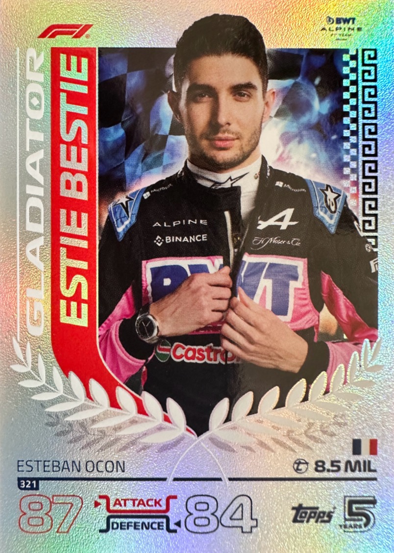 Turbo Attax 2024 Formula 1 Topps Scegli Gladiator Legend 100 Club - Picture 10 of 33