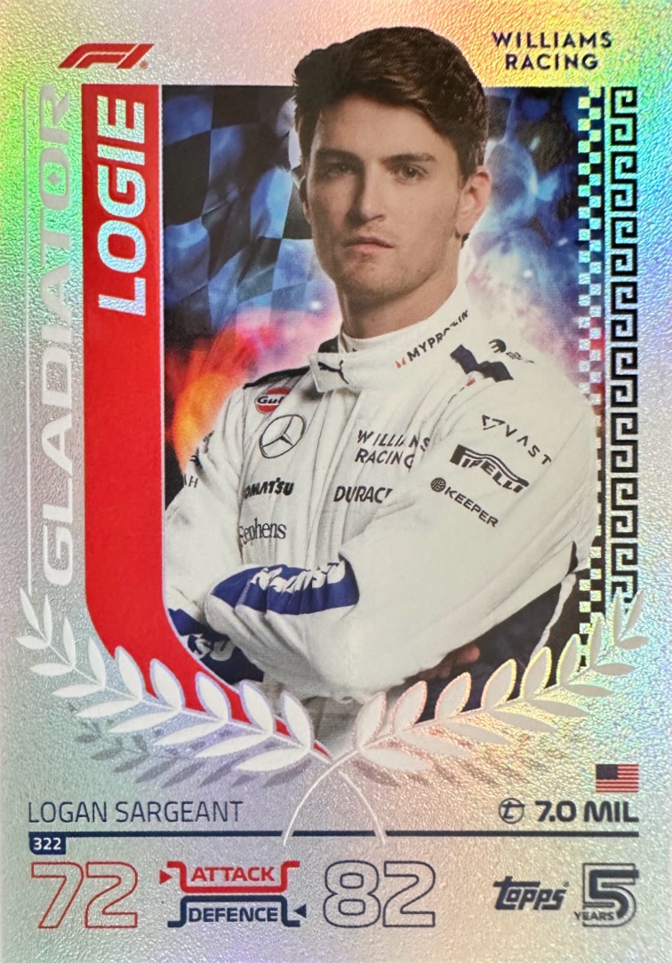 Turbo Attax 2024 Formula 1 Topps Scegli Gladiator Legend 100 Club - Picture 11 of 33