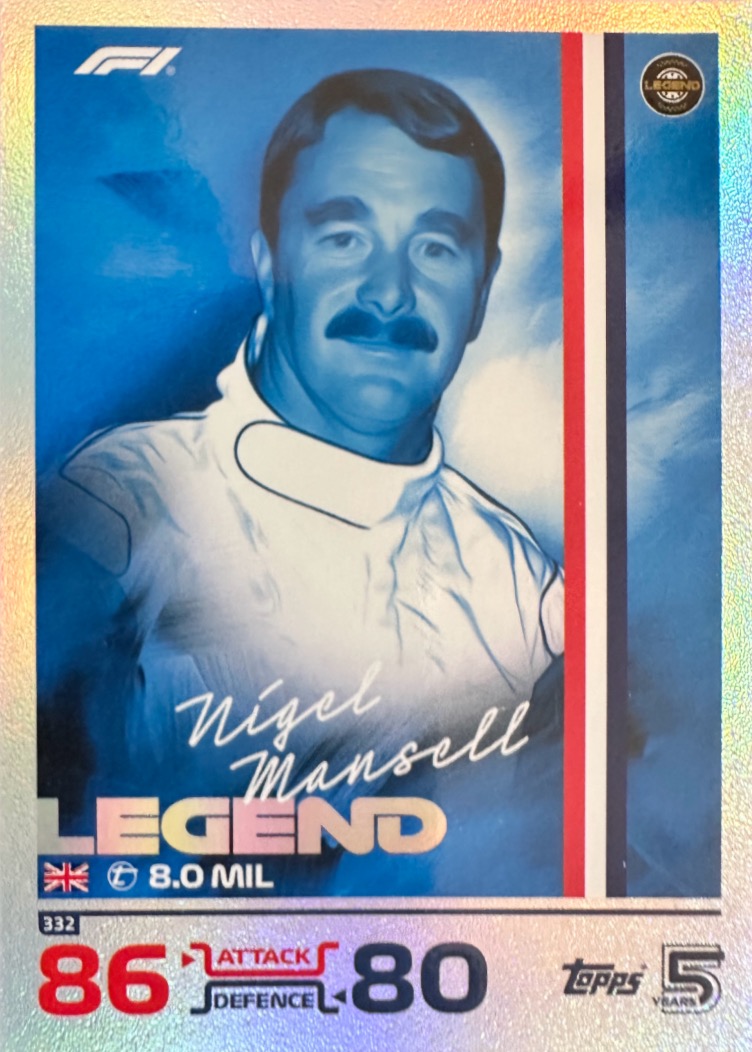 Turbo Attax 2024 Formula 1 Topps Scegli Gladiator Legend 100 Club - Picture 21 of 33