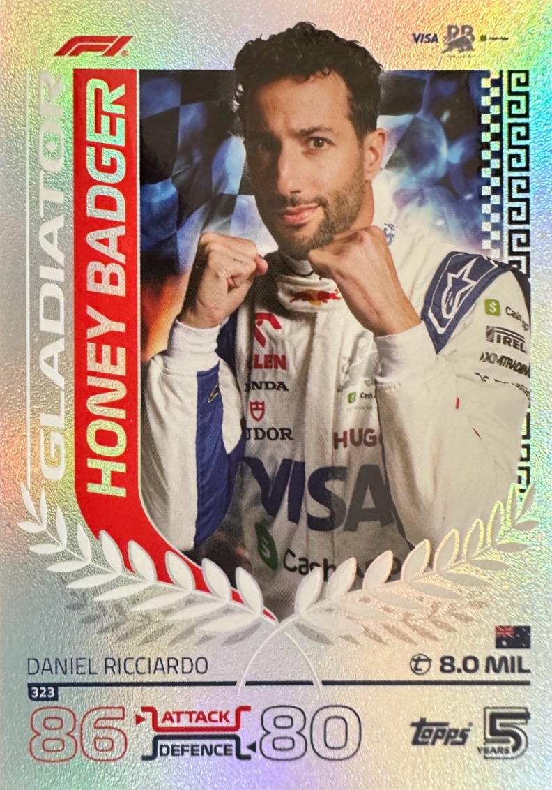 Turbo Attax 2024 Formula 1 Topps Scegli Gladiator Legend 100 Club - Picture 12 of 33