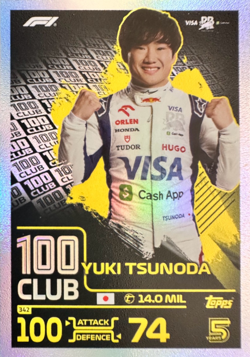 Turbo Attax 2024 Formula 1 Topps Scegli Gladiator Legend 100 Club - Picture 31 of 33