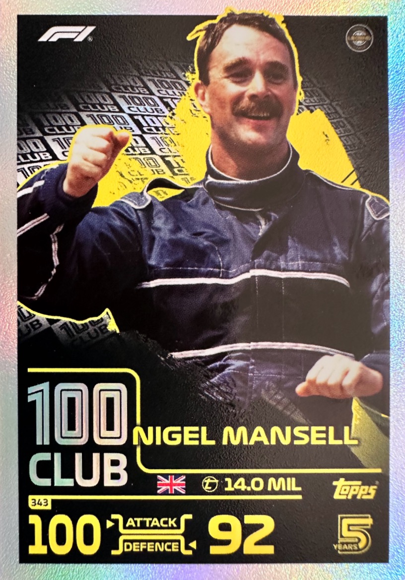 Turbo Attax 2024 Formula 1 Topps Scegli Gladiator Legend 100 Club - Picture 32 of 33