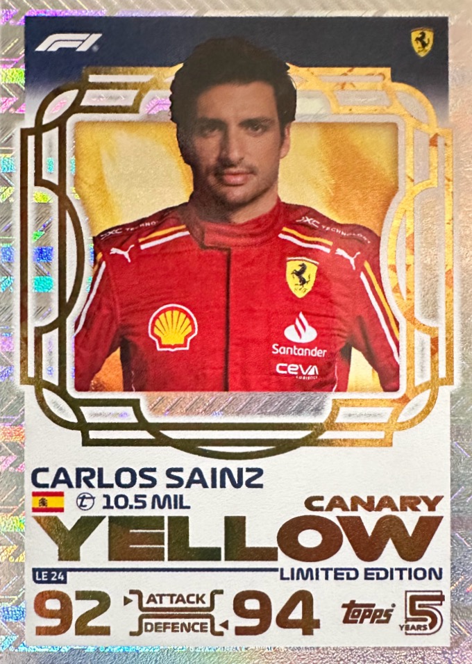 Turbo Attax 2024 Formula 1 Topps Scegli Limited Edition LE9-LE24 - Picture 16 of 25