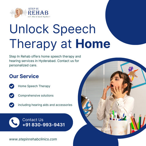 Unlock Speech Therapy at Home with Step In Rehab!