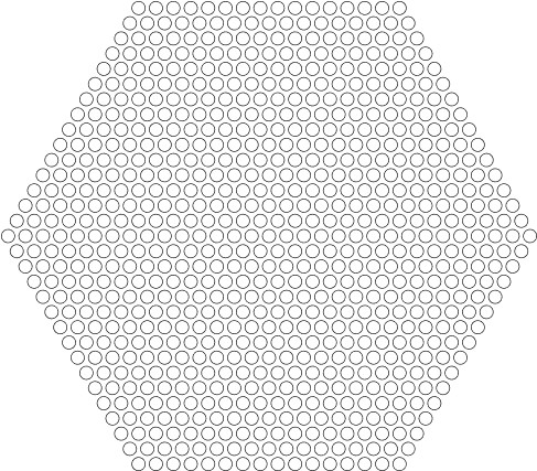 hexagon-shape