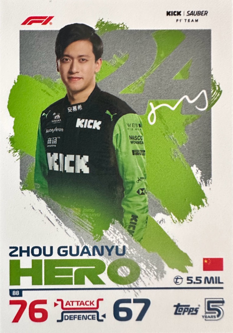 Turbo Attax 2024 Formula 1 Topps Scegli Card 1-114 - Picture 72 of 95