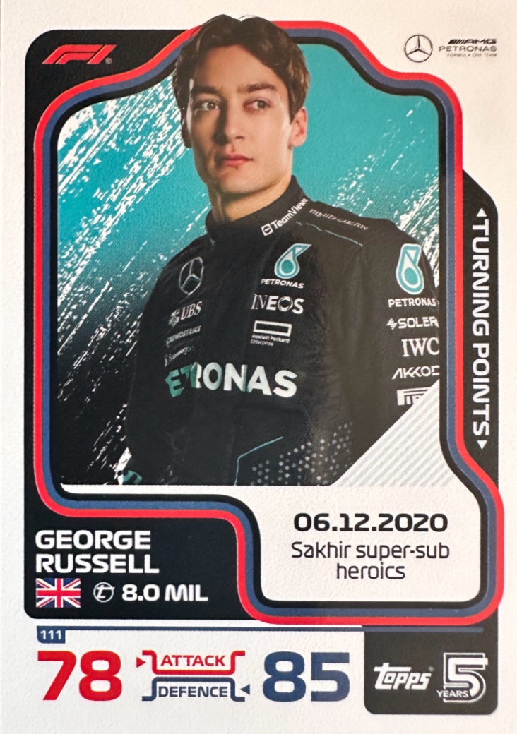 Turbo Attax 2024 Formula 1 Topps Scegli Card 1-114 - Picture 92 of 95