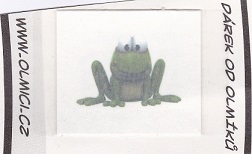 OLMA Olmíci žába Cecilka.jpg