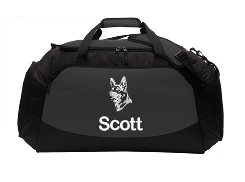 duffel bag large bg802 german shepherd charcoal.jpg