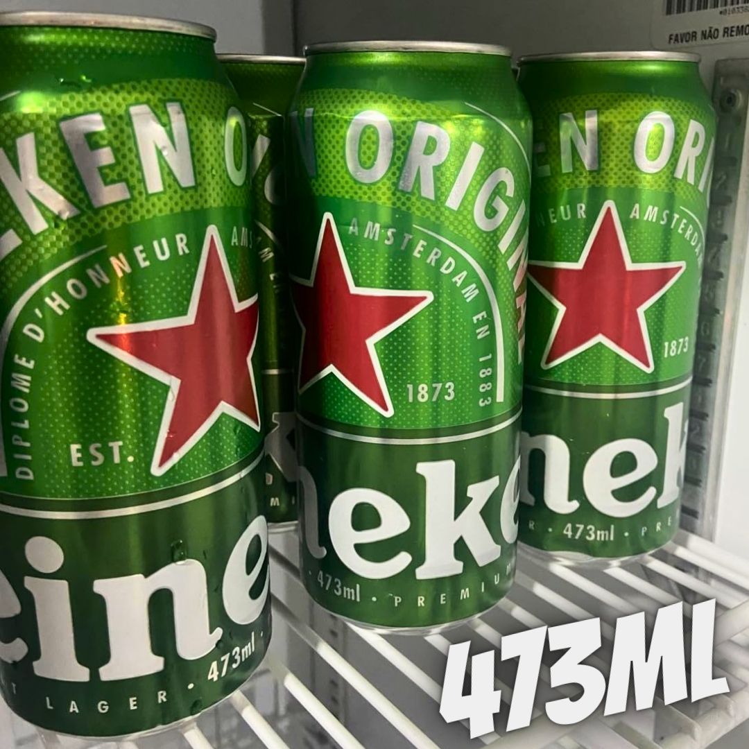 Pack Heineken Cerveja Pilsen – 12 Latas de 473ml