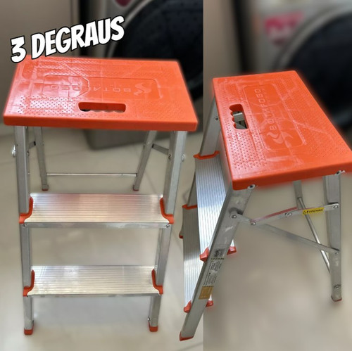 Escada Banqueta ESC0071 De Alumínio Com 3 Degraus Botafogo Lar & Lazer.jpg