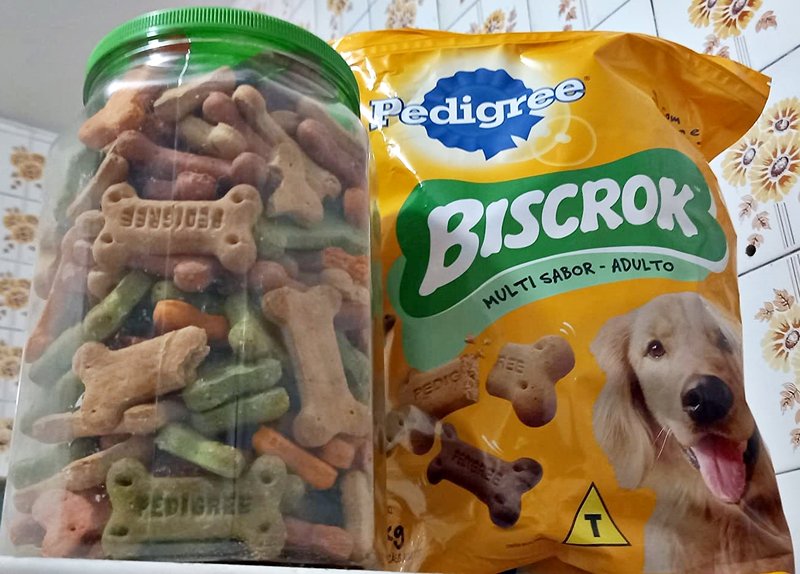 Biscoito Pedigree Biscrok Para Cães Adultos Multi 1 kg