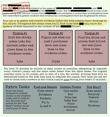 House of Horrors Escape Room InstructionsTasks.png
