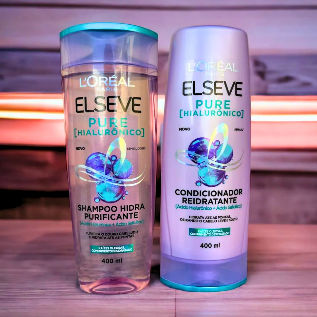 Elseve Haircare Condicionador L’Oréal Paris Elseve Pure Hialurônico 400Ml