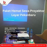 paket hemat sewa proyektor layar pekanbaru