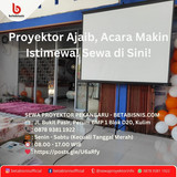 proyektor ajaib acara makin istimewa sewa di sini