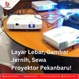 Layar lebar gambar jernih sewa proyektor pekanbaru (2)