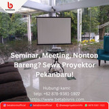 seminar meeting nonton bareng sewa proyektor pekanbaru