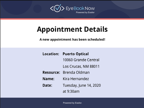 appointment alert