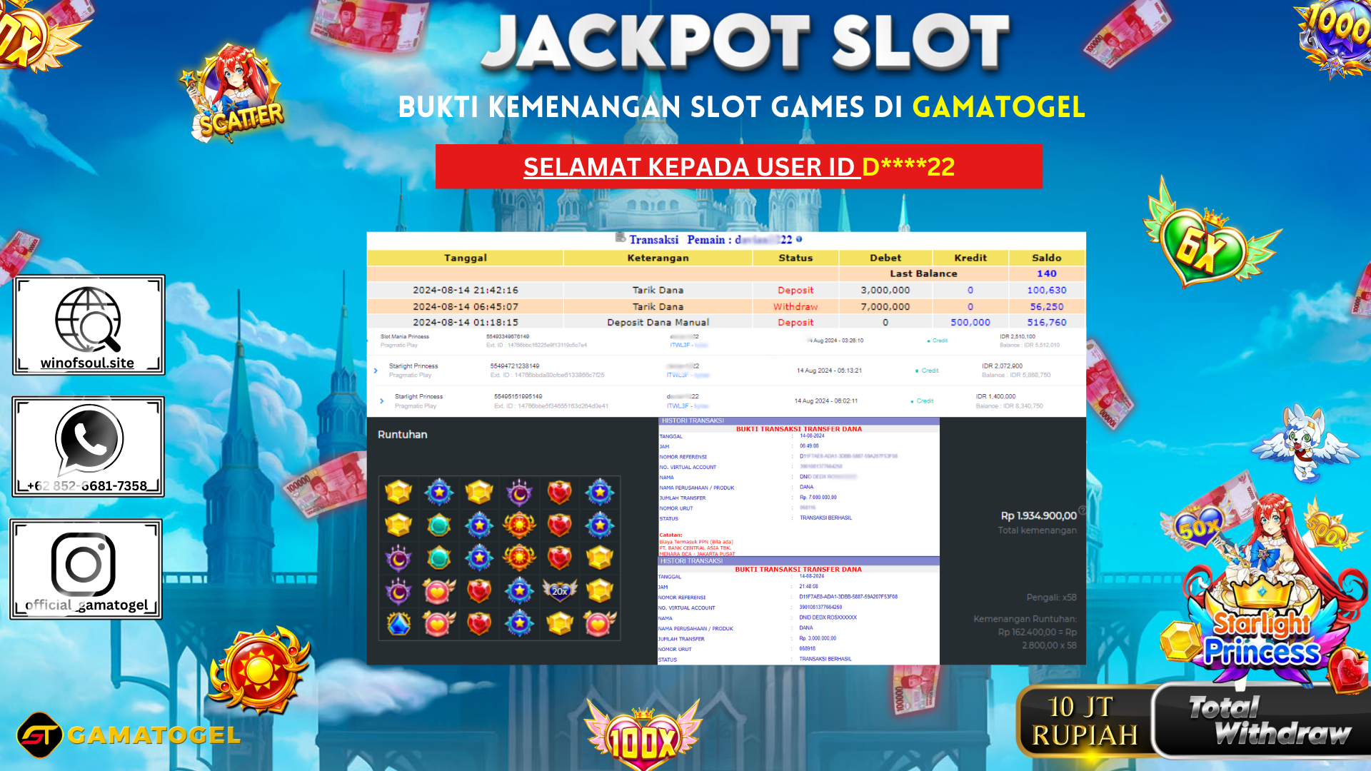 gamatogel-jackpot slot--princess-rp10000000- lunas -05-11-06-2024-08-15