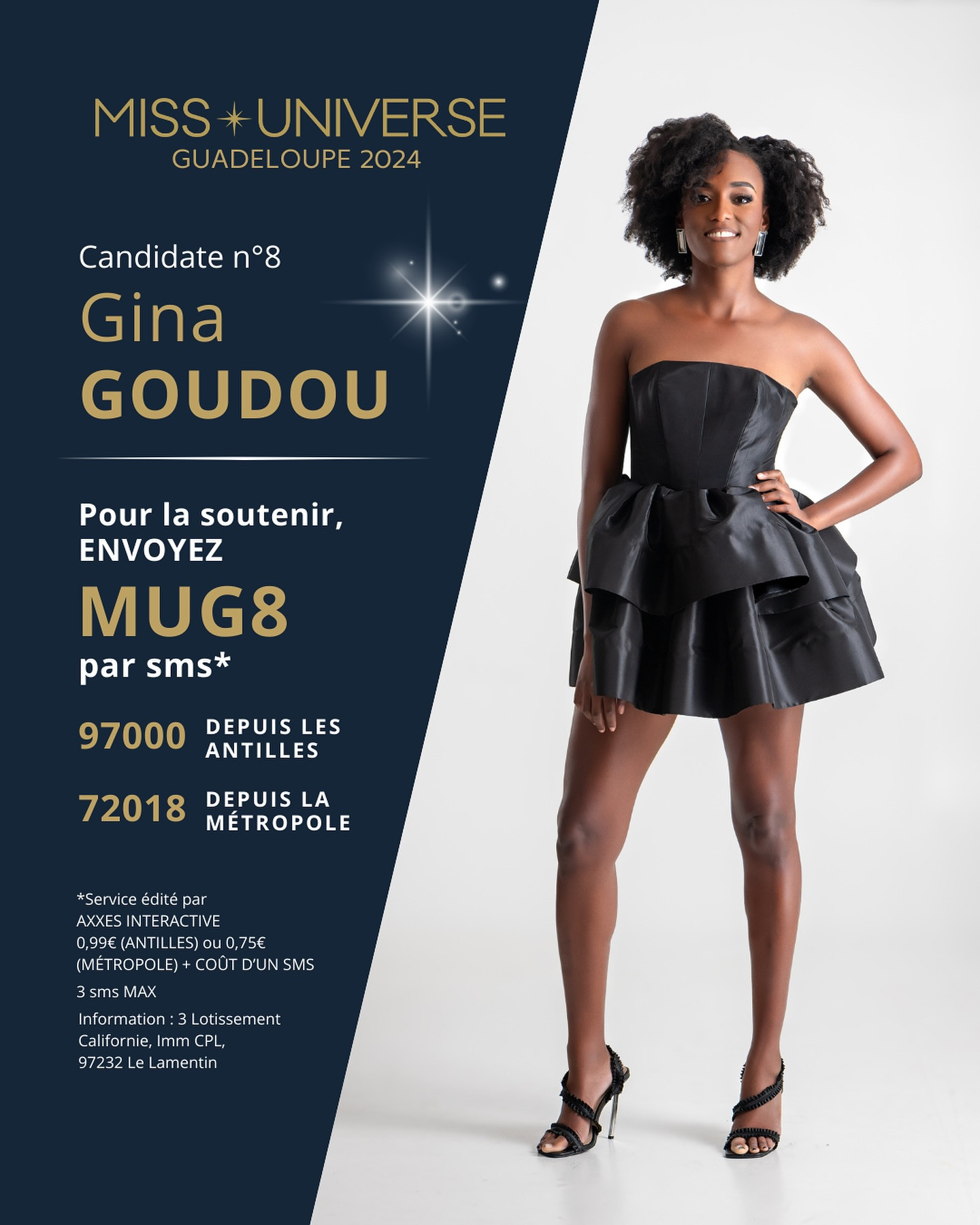 candidatas a miss universe guadeloupe 2024. final: 16 agosto. DEZy1VI